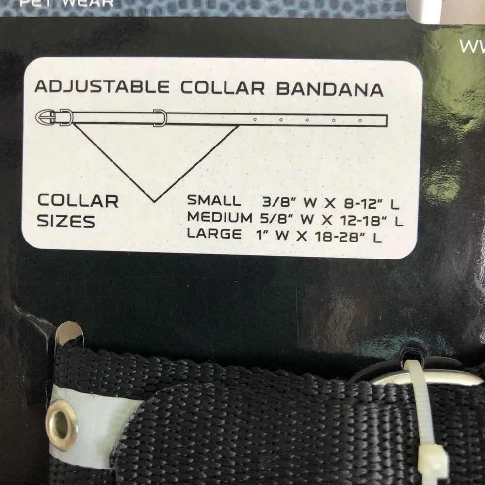 NFL Panthers Pet Collar Bandana